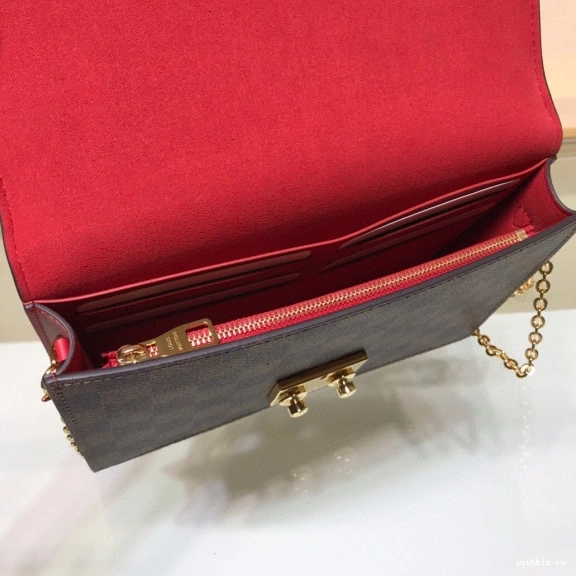WIS WALLET CHAIN CROISETTE VUITTON LOUIS 1229